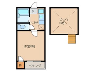 アデッソ井尻の物件間取画像